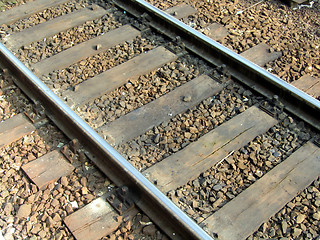 Image showing Rail tracks