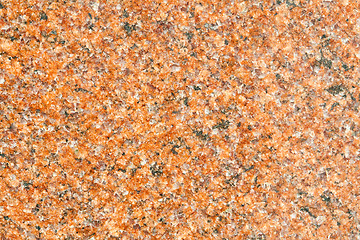 Image showing Full Frame Close-Up of Polished Red Granite Surface Background 