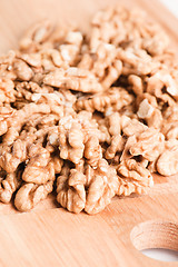 Image showing walnut kernel 