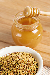 Image showing  bee pollen,  close up