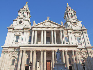 Image showing St Paul Cathedral, London