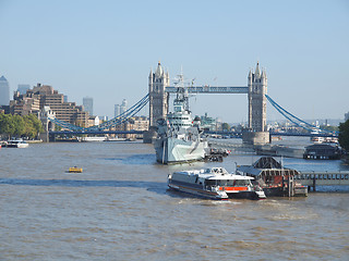 Image showing River Thames in London