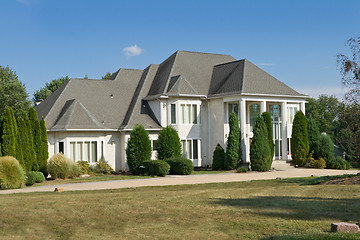 Image showing French Chateau Style Single Family House Suburban Philadelphia, 