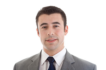 Image showing Smiling Hispanic Man Headshot