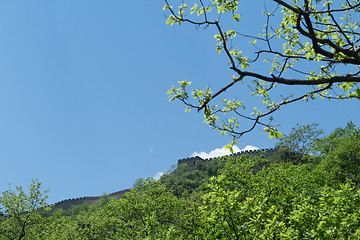 Image showing Mutianyu Section Great Wall, Outside Beijing China
