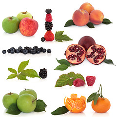 Image showing Healthy Fruit Collection