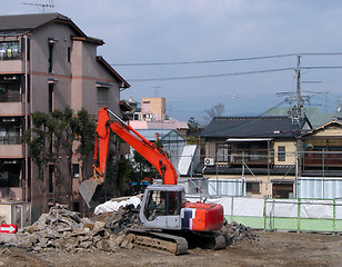 Image showing Urban construction site