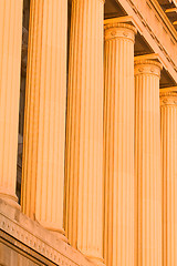 Image showing Columns US Department of Commerce in Washington DC