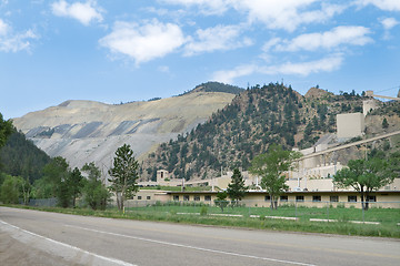 Image showing Chevron Molycorp Questa Molybdenum Mine NM USA