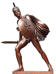 Image showing statue of gladiator