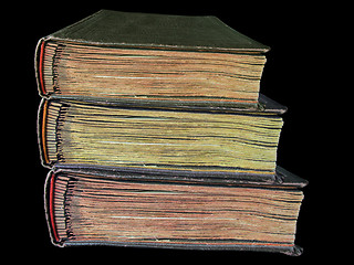 Image showing old photo albums