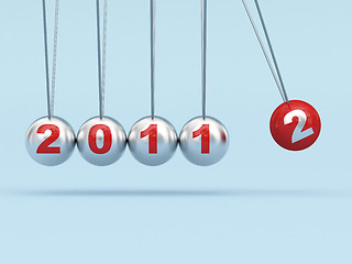 Image showing new year 2012