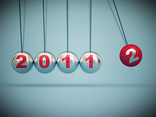 Image showing 2012 new year