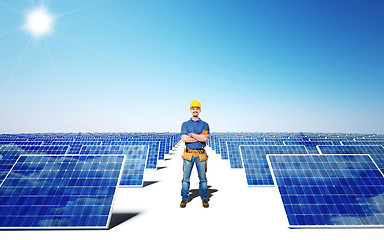 Image showing energy worker