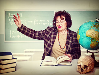 Image showing woman teacher