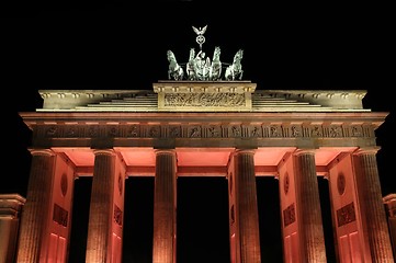 Image showing Berlin Brandenburg Gate   