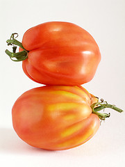 Image showing Pilled up beef tomatoes