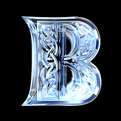 Image showing Illustration of Celtic alphabet letter B