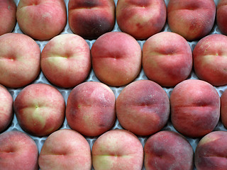 Image showing Peaches, yellow ones