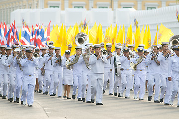 Image showing Celebrating the 84th birthday of H.M. King Bhumipol Adulyadej of