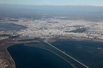 Image showing Tunis aerial view