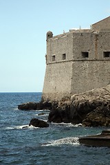 Image showing Dubrovnik city walls