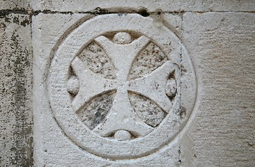 Image showing Christian cross