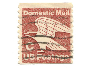 Image showing old postage stamp from USA C 