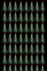 Image showing Little Christmas Trees