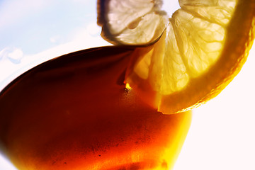 Image showing Martini glass close-up