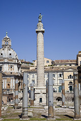 Image showing ancient trajan market in rome