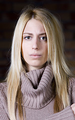 Image showing young woman model