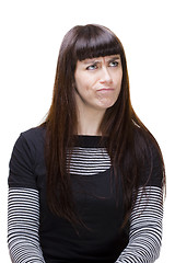 Image showing woman expressions