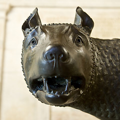 Image showing romulus and remus rome symbol