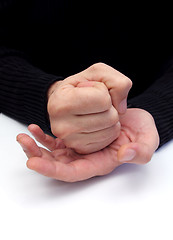 Image showing fist in the hand