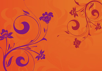 Image showing Floral background