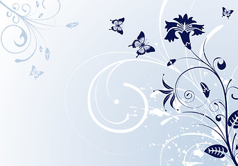 Image showing Floral background