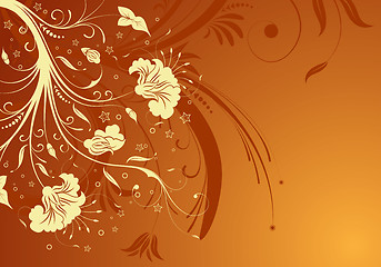 Image showing Floral background