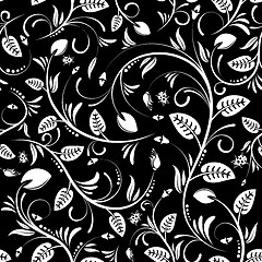 Image showing Flower seamless pattern