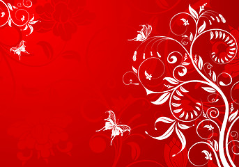 Image showing Floral background