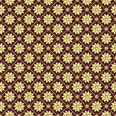 Image showing Flower seamless pattern