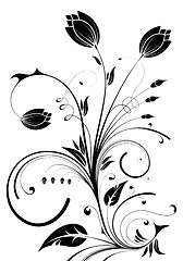 Image showing Flower design