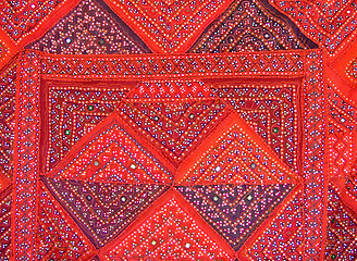 Image showing Colorful textile