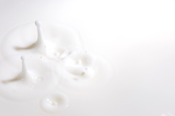 Image showing milk drop