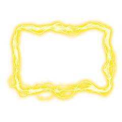 Image showing neon frame