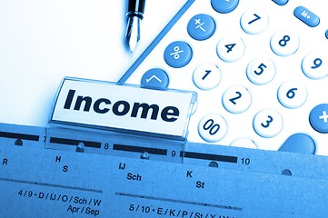 Image showing income