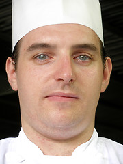 Image showing Chef is posing