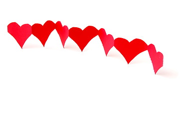 Image showing red hearts showing love