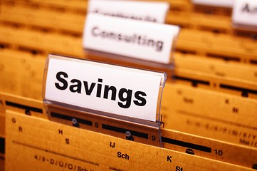 Image showing savings