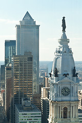 Image showing William Penn Statue City Hall Philadelphia PA